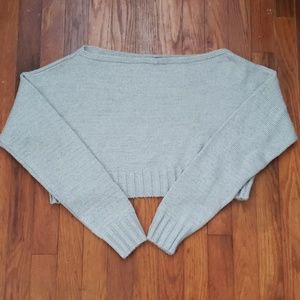 Sweater crop top